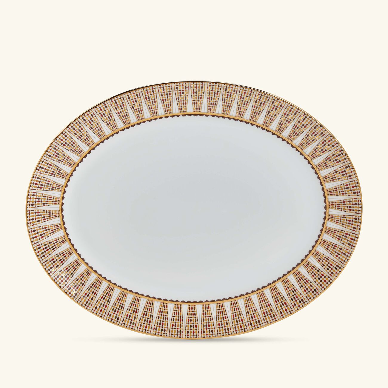 Cavalier Royal Serving Platter Oval Gold 40cm haviland cavalier royal serving platter oval gold 40cm