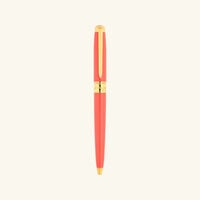 st dupont line d eternity ballpoint pen red