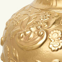 Taormina Vase Medium Gold villari taormina vase medium gold