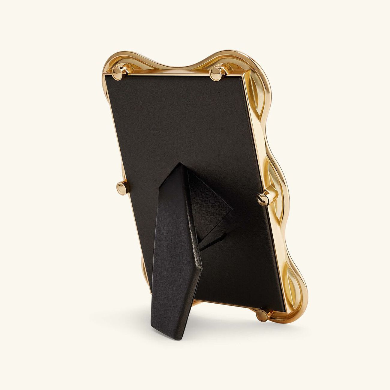 l objet ripple frame 13x18 cm gold