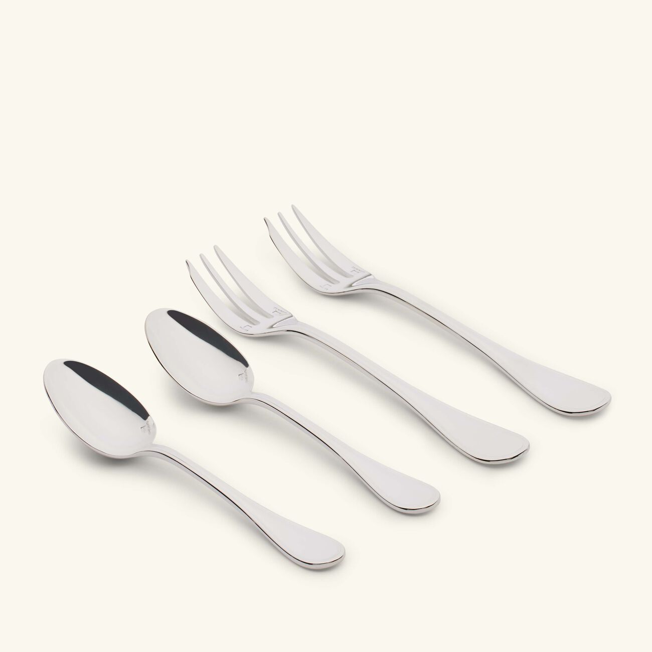 christofle albi tea time duo silver plated set of 4