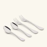 christofle albi tea time duo silver plated set of 4