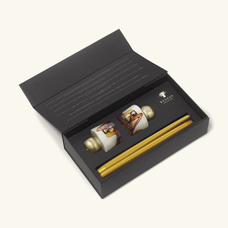 Nirvana Bliss Candle Set Of 2 baobab collection nirvana bliss candle set of 2