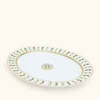 برناردو طبق الضيافة كونستانس بيضاوي أخضر 33 سم