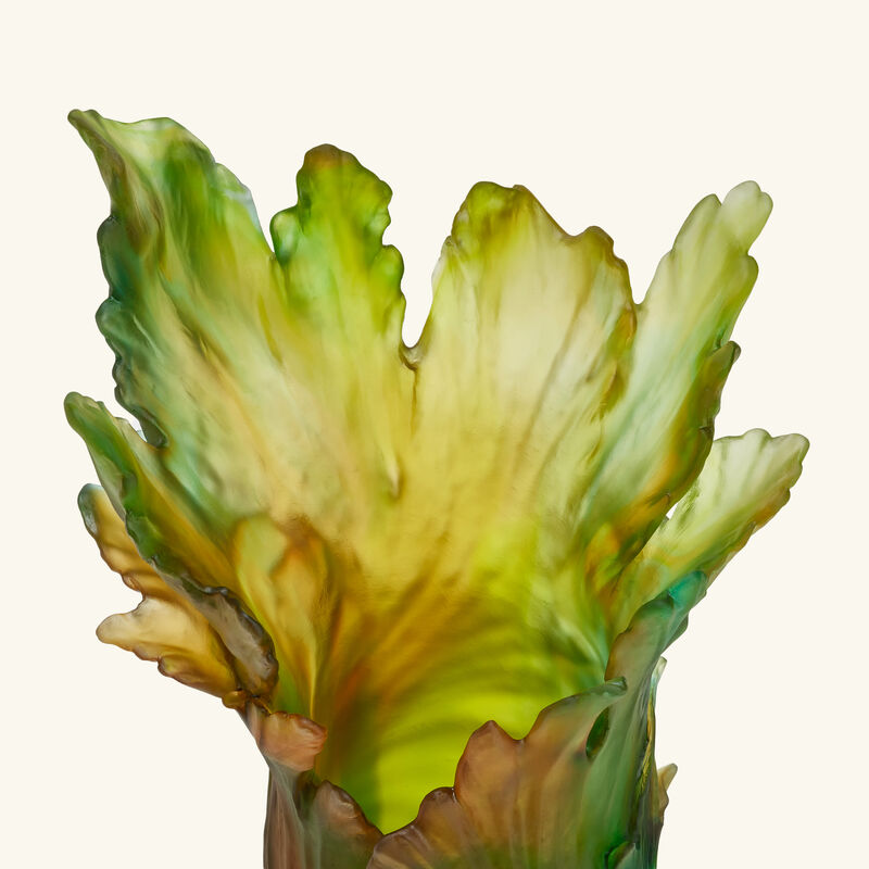 Borneo Vase Large Green daum borneo vase large green