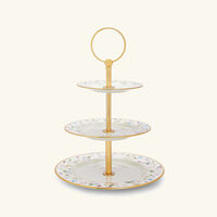Taormina Cake Stand 3 Tier White villari taormina cake stand 3 tier white