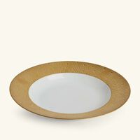 برناردو طبق الحساء إكيوم دائري باللون الذهبي 22 سم