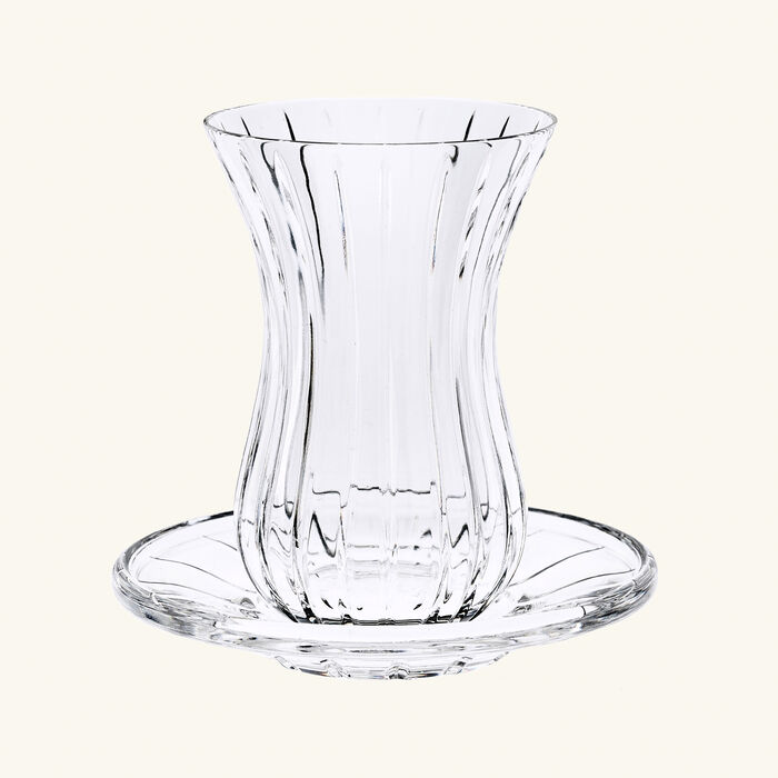 mario cioni   c sensorial armudu tea cup   saucer clear