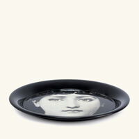 fornasetti ortensia tray round large grey