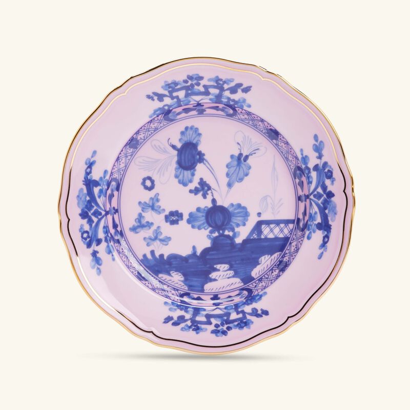 Antico Doccia Dessert Plate Round Pink 21cm ginori 1735 antico doccia dessert plate round pink 21cm