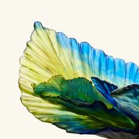 دوم قطعة ديكور فلور دو باون إكزوتيك باللون الأخضر   إصدار محدود