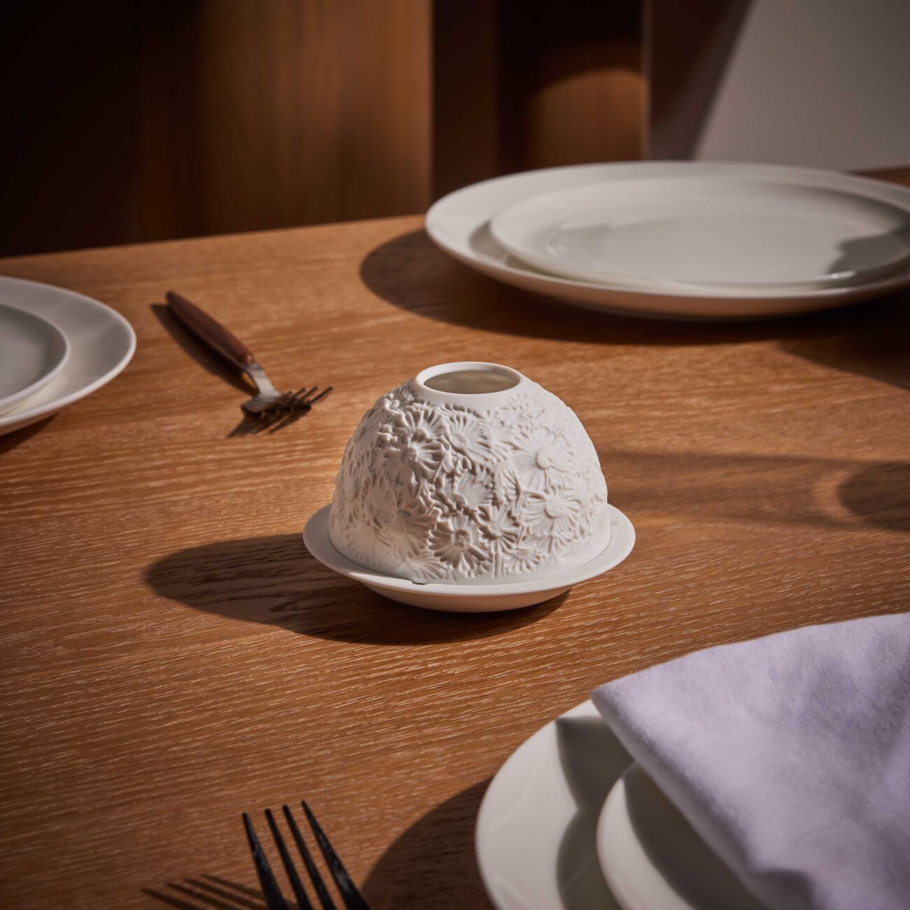 bernardaud daisies lithophanie