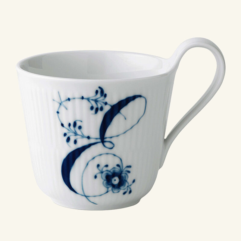 royal copenhagen alphabet collection e mug