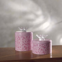 lalique fleurs de cerisier box medium pink