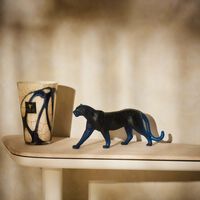 دوم منحوتة فلوريدا بانتر متوسطة زرقاء