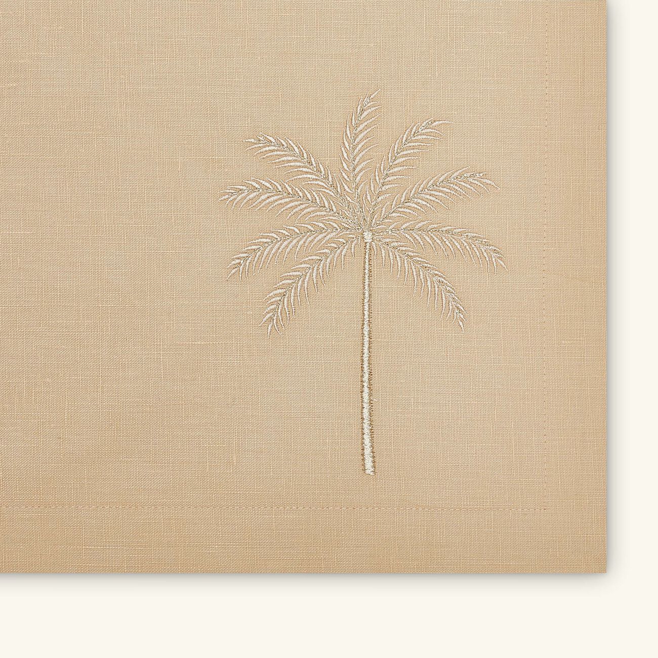 catherine denoual palm tree placemat brown