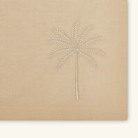 catherine denoual palm tree placemat brown