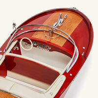 kiade riva super ariston model boat extra large brown