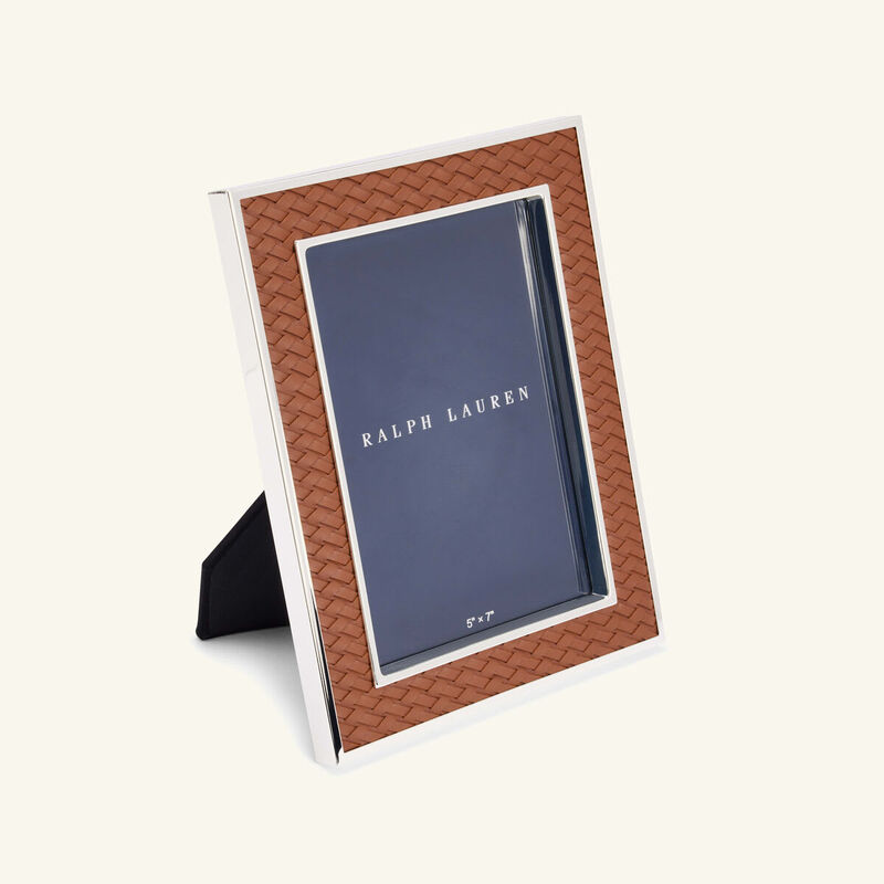 Brockton Picture Frame Brown 17x22cm ralph lauren home brockton picture frame brown 17x22cm