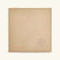 catherine denoual palm tree napkin brown