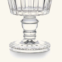 mario cioni   c canette footed potiche clear