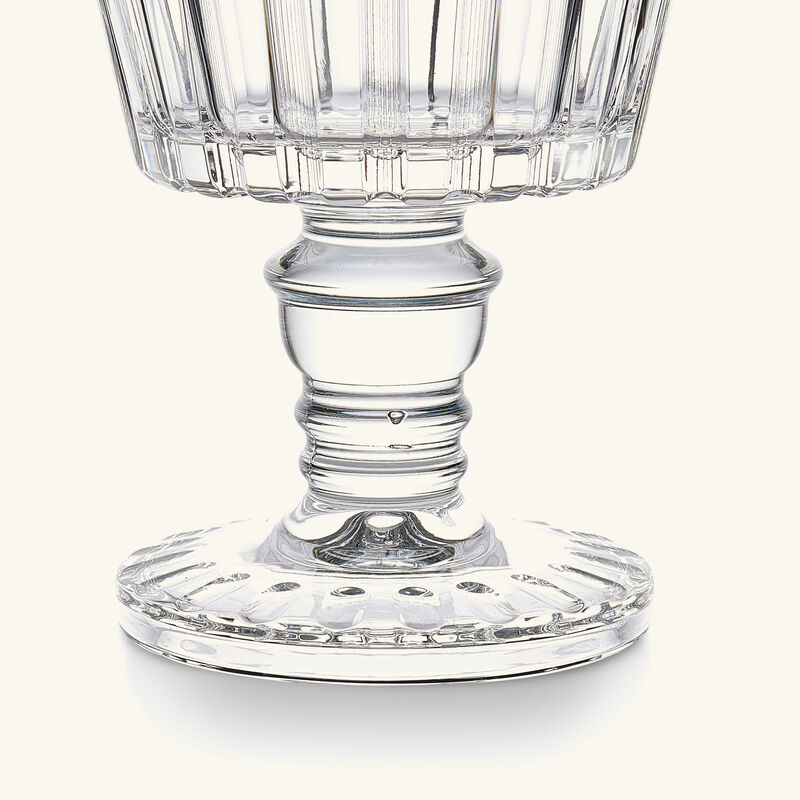 mario cioni   c canette footed potiche clear