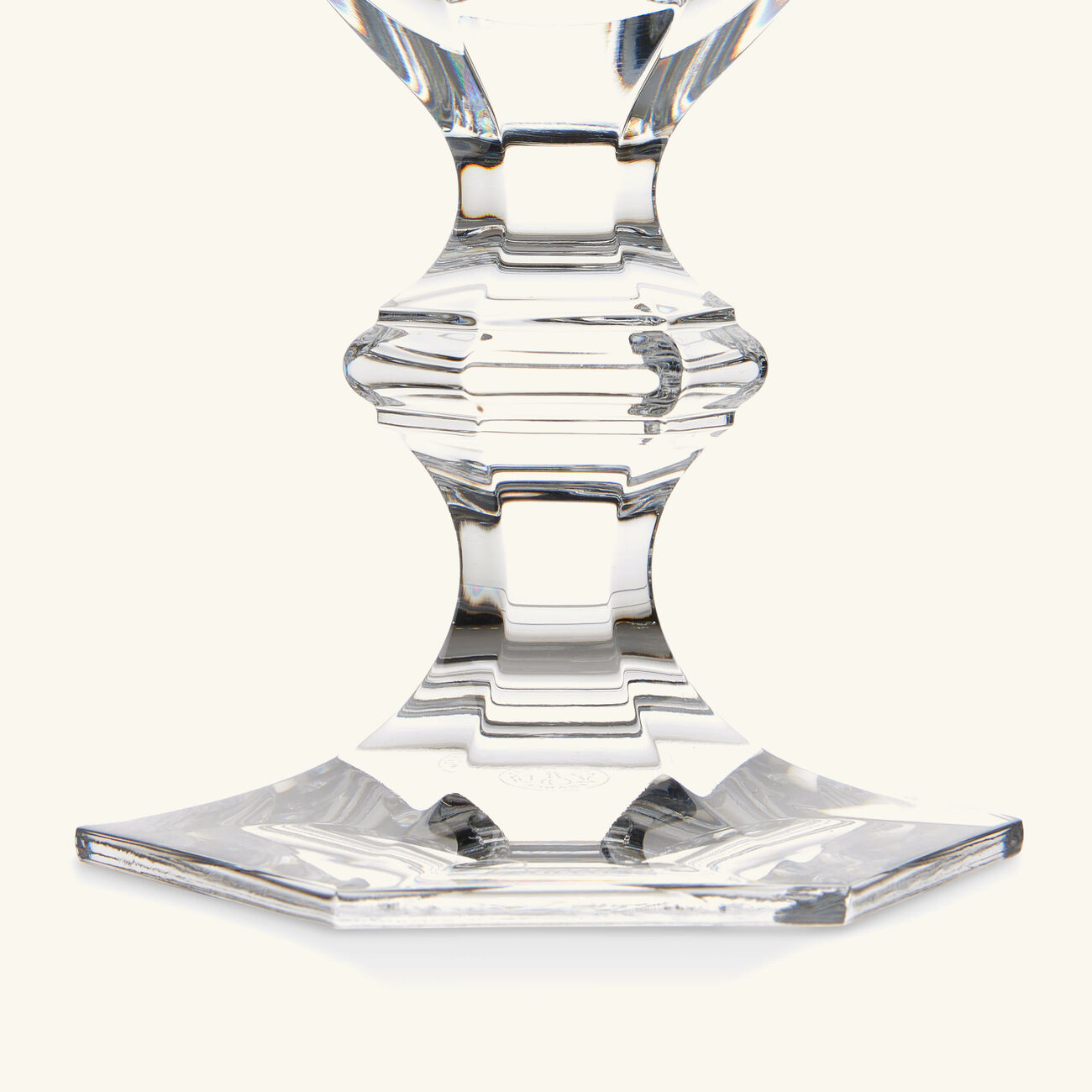 baccarat harcourt 1841 wine glass clear