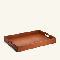 ralph lauren home wyatt serving tray rectangular extra large brown