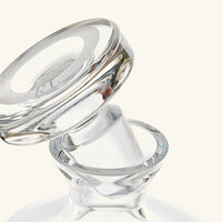 رالف لورين هوم إبريق المشروبات الباردة الكلاسيكي جاريت شفاف