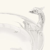 كريستوفل قطعة ديكور مركزية مالميزون على شكل رأس نسر باللون الفضي