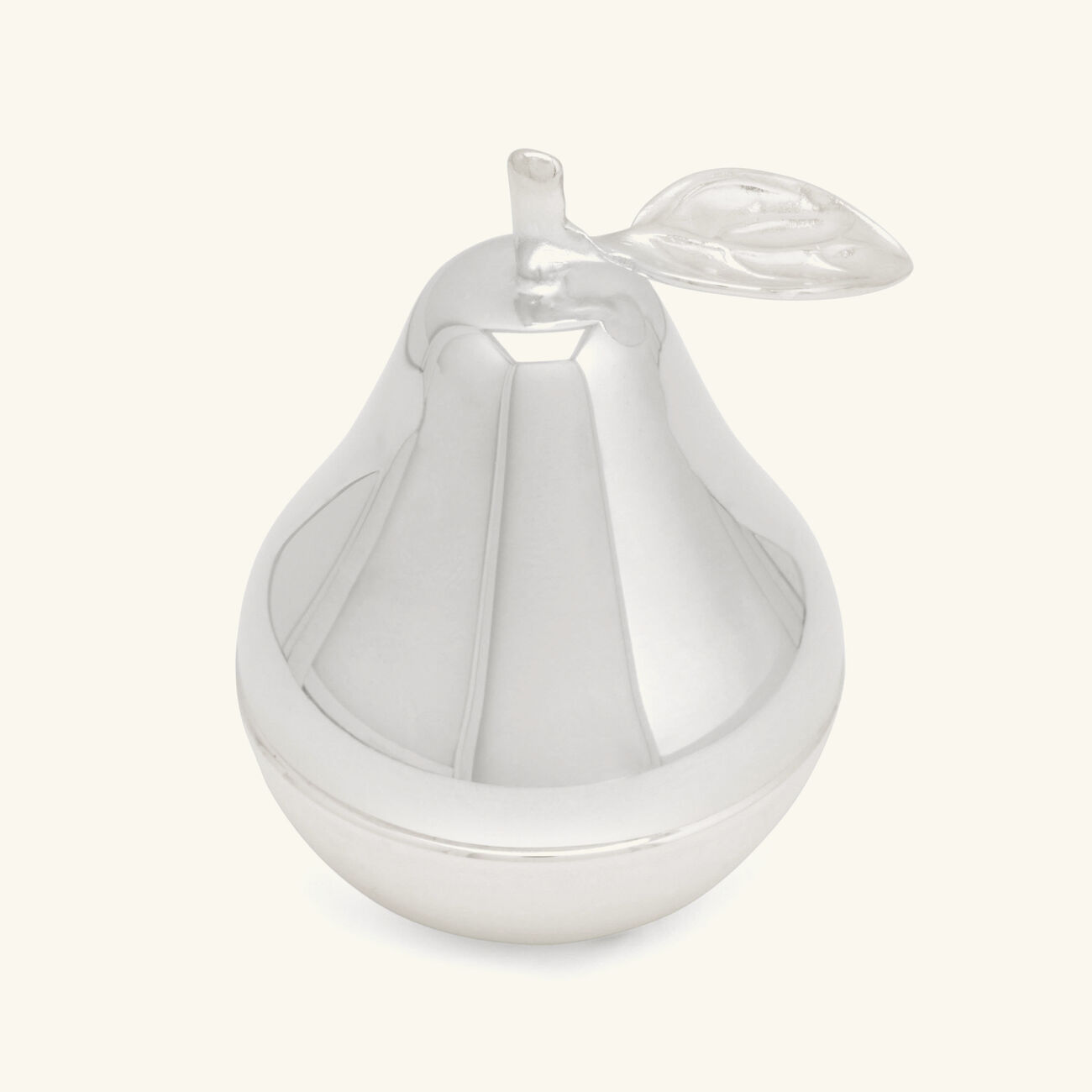 christofle pear bonbonni re box silver plated