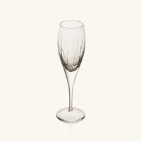 christofle iriana champagne glass clear