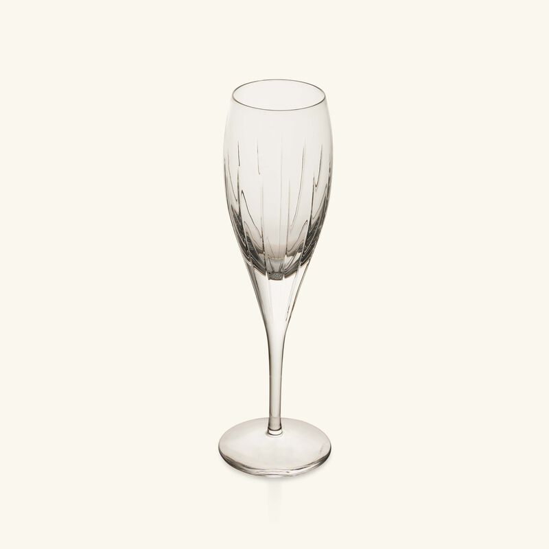 christofle iriana champagne glass clear
