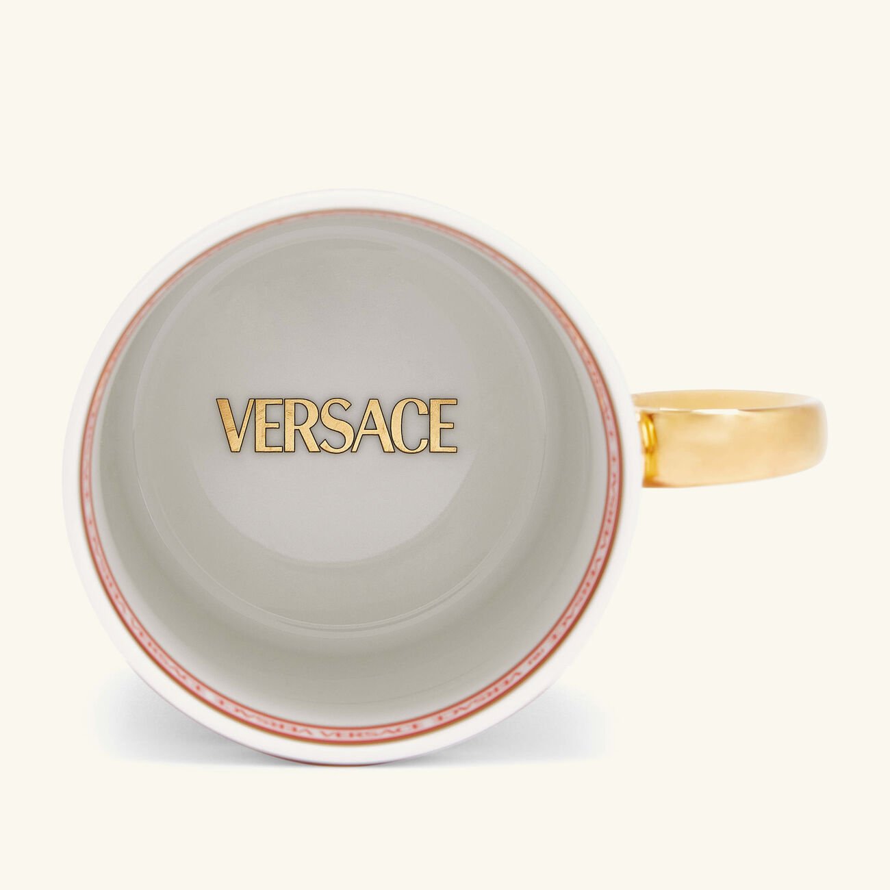 La Greca Signature Mug Red versace la greca signature mug red