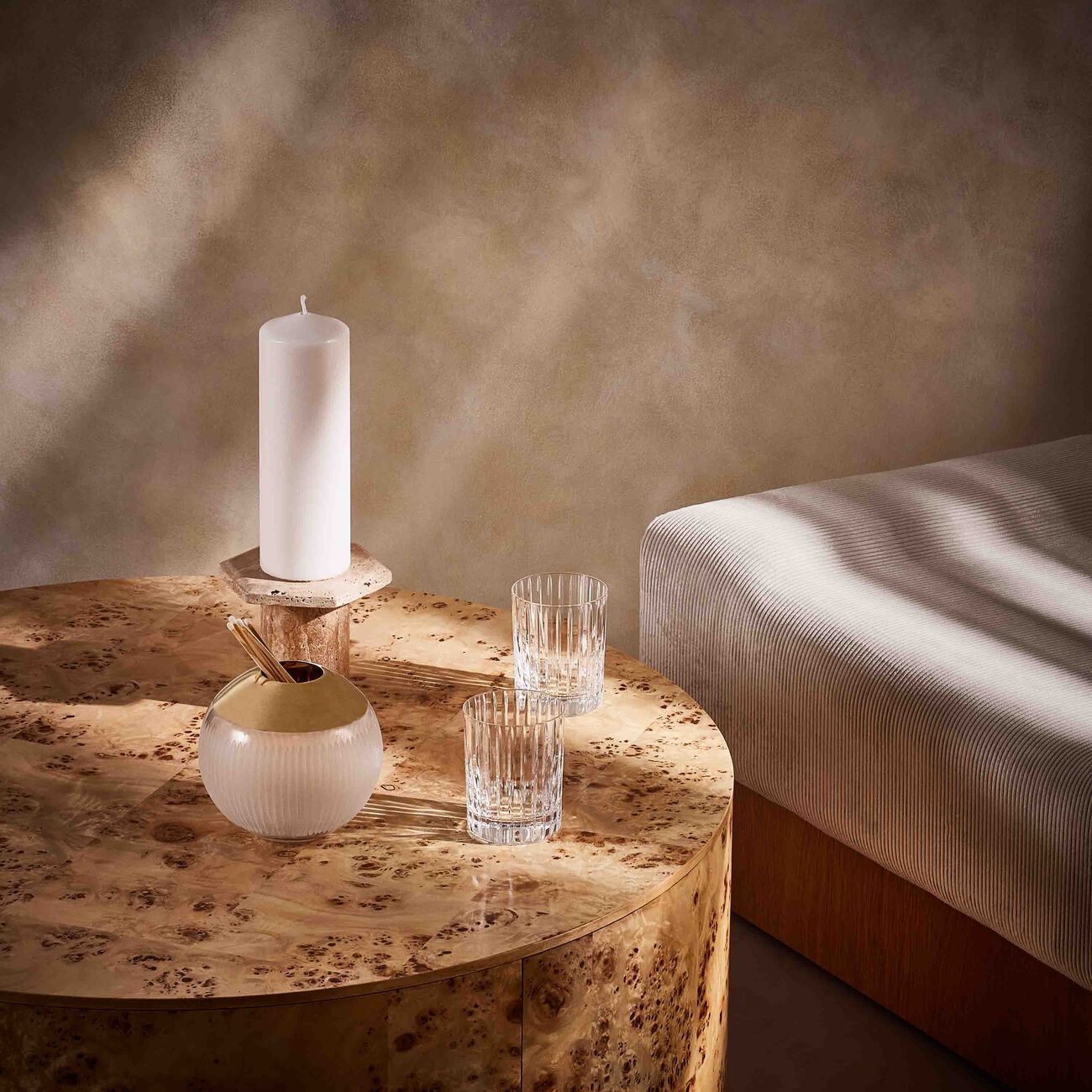 baccarat harmonie drinking glass large clear set of 2