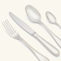 طقم بيرل مؤلف من 48 من الفضيات مع صندوقه الخاص باللون الفضي كريستوفل طقم بيرل مؤلف من 48 من الفضيات مع صندوقه الخاص باللون الفضي