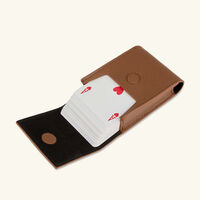 Playing Card Leather Pochette giobagnara playing card leather pochette