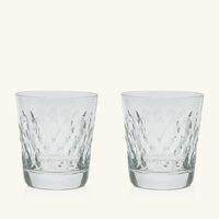 baccarat armagnac drinking glass clear set of 2