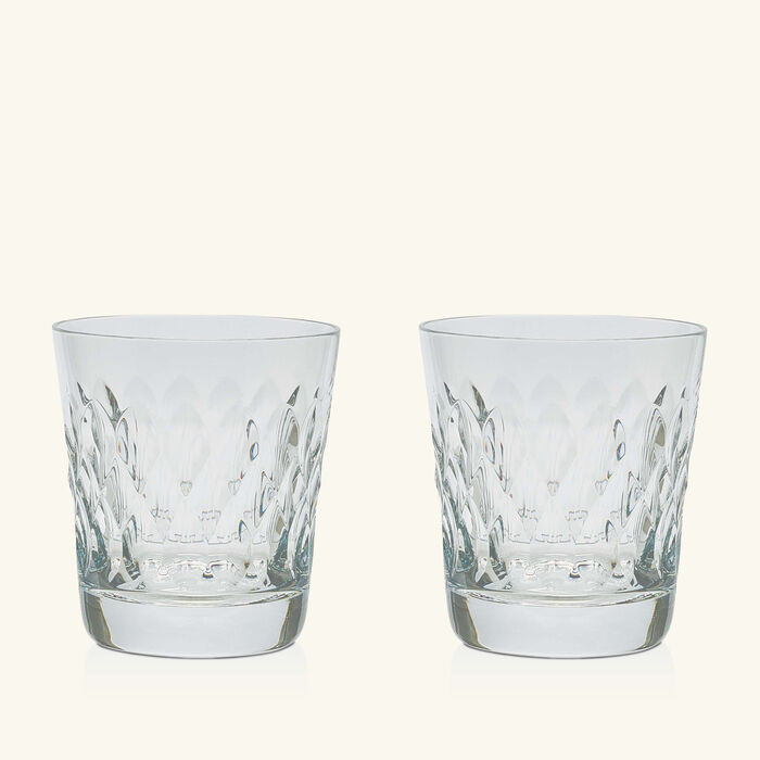baccarat armagnac drinking glass clear set of 2