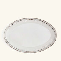 كريستوفل طبق مالميزون إمبيريال بيضاوي الشكل أبيض 28 سم