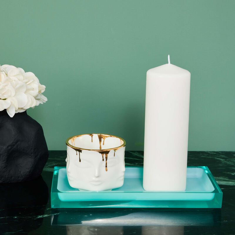 jonathan adler gilded dora maar condiment bowl white