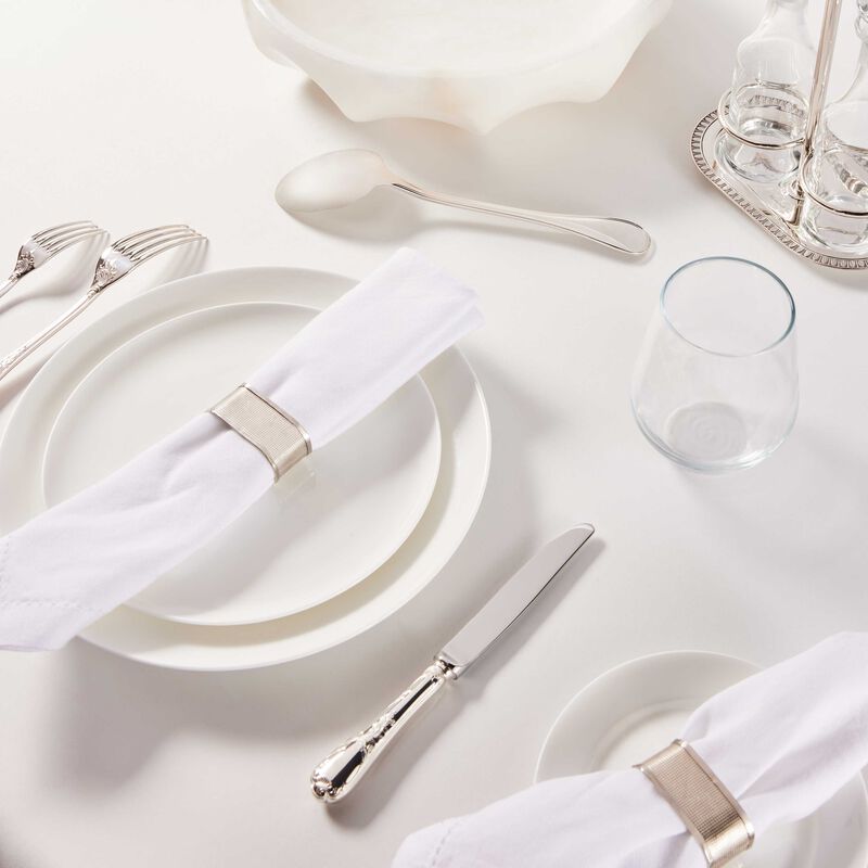 كريستوفل ملعقة تقديم السلطة آلبي باللون الفضي