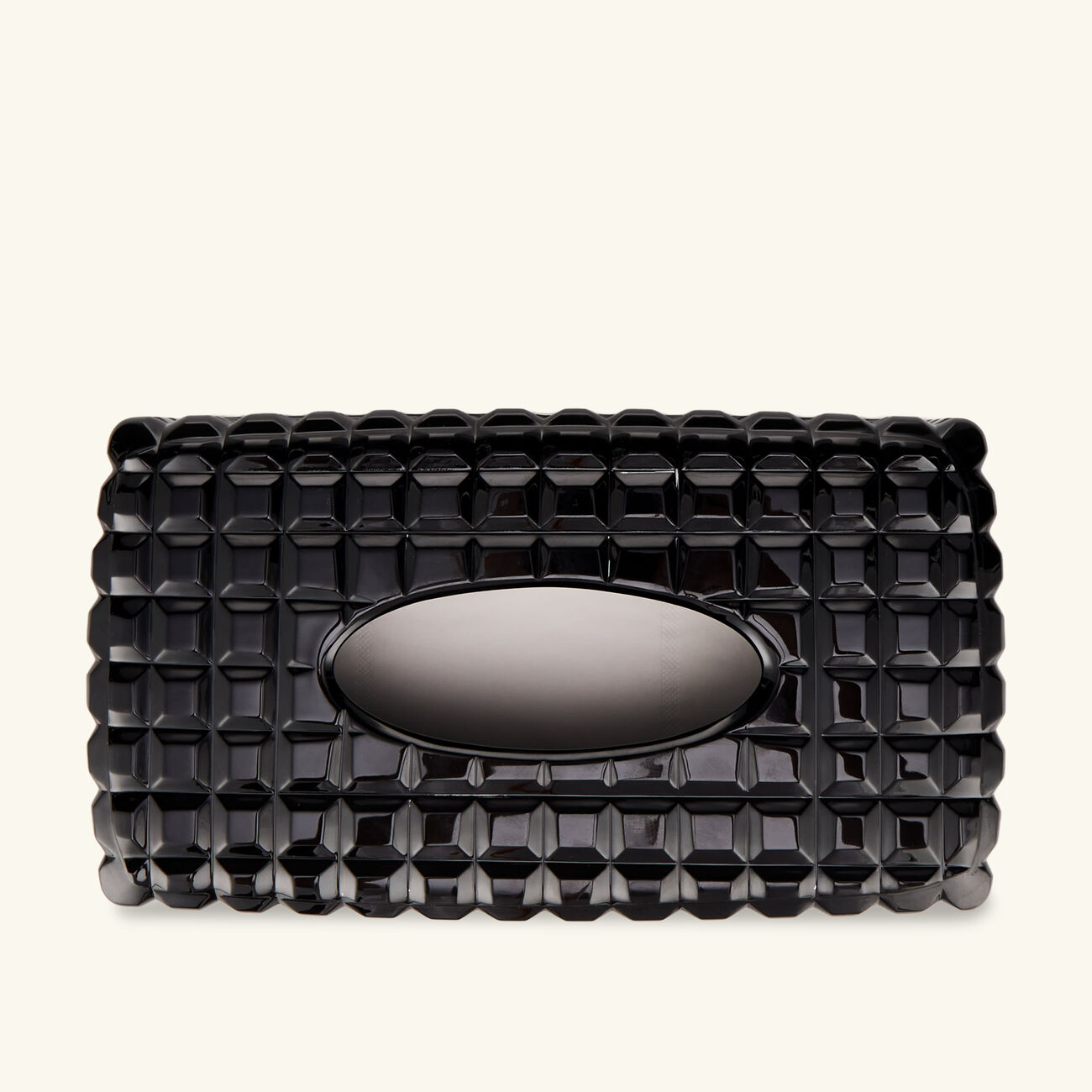 Luxe Tissue Box Black mario cioni c luxe tissue box black