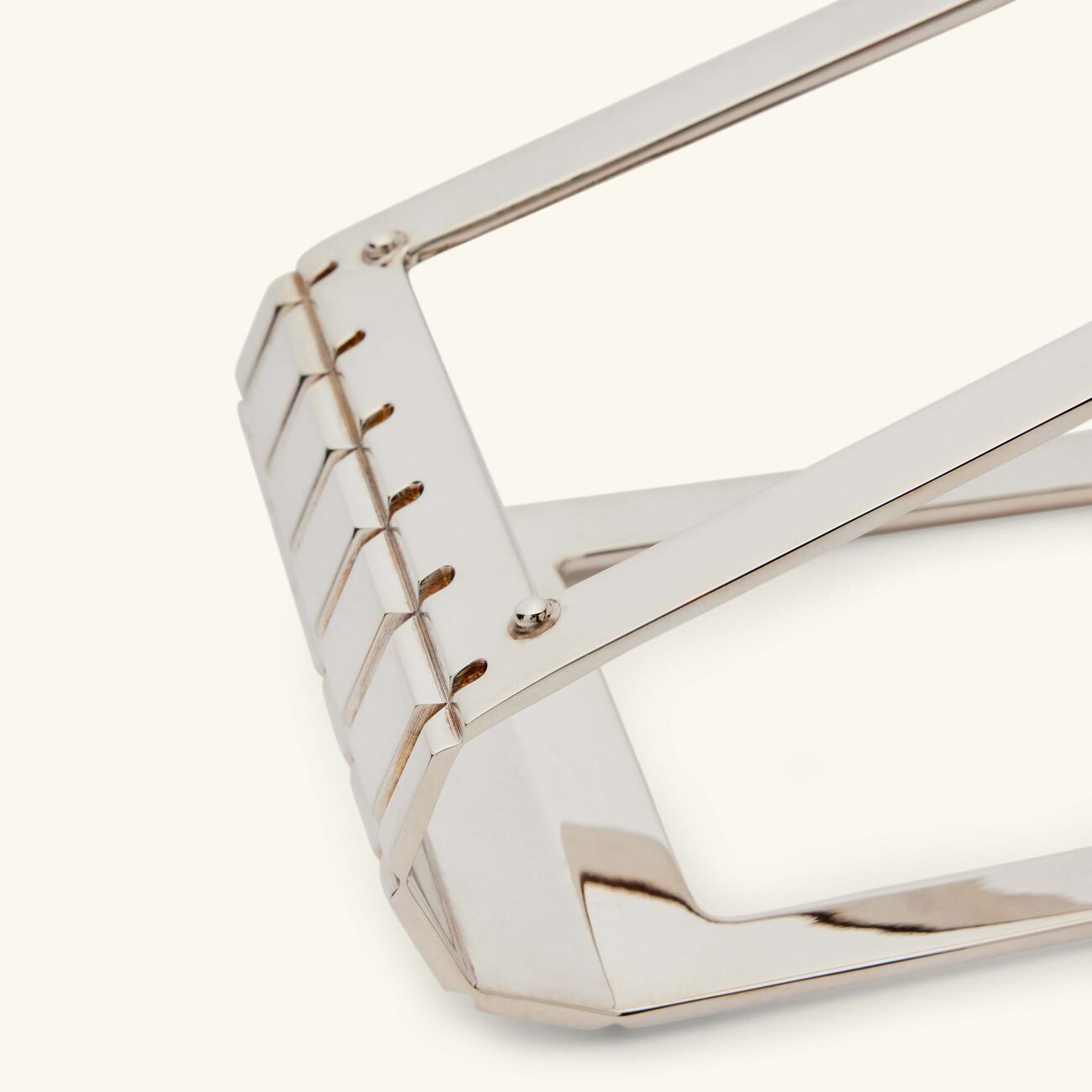 christofle graphik bottle stand silver plated