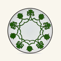 pinto paris jaipur dinner plate round green 26cm