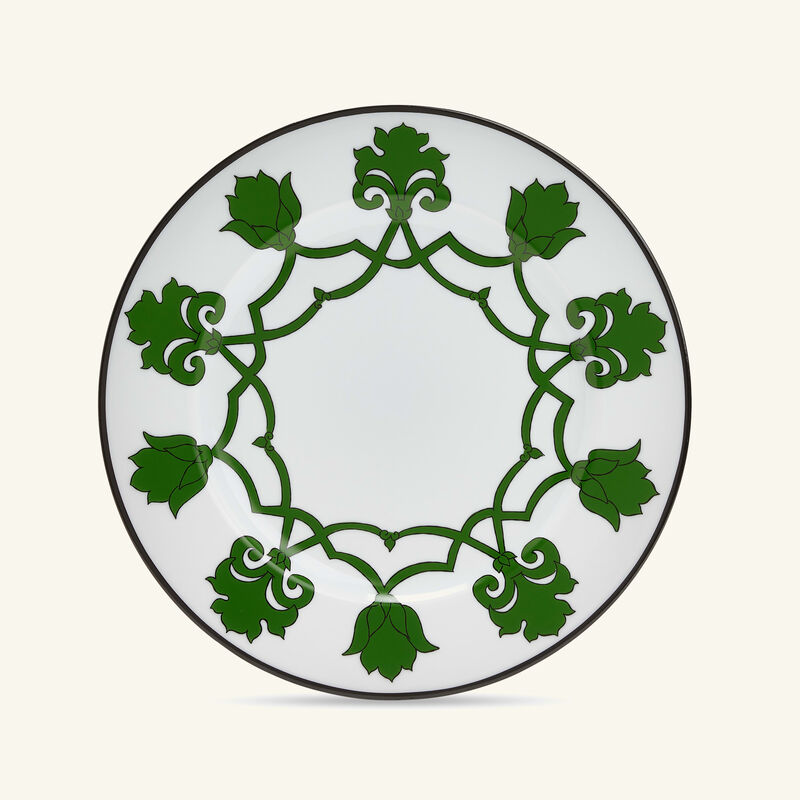 pinto paris jaipur dinner plate round green 26cm