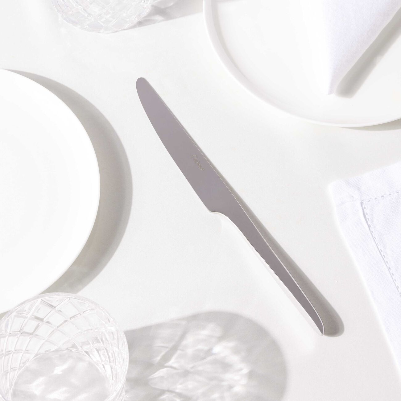 l ame de christofle dinner knife stainless steel