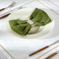 Feliz Napkin Green catherine denoual feliz napkin green