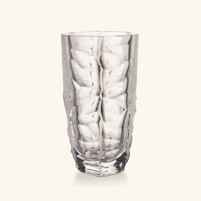 lalique terramineral silex vase large clear