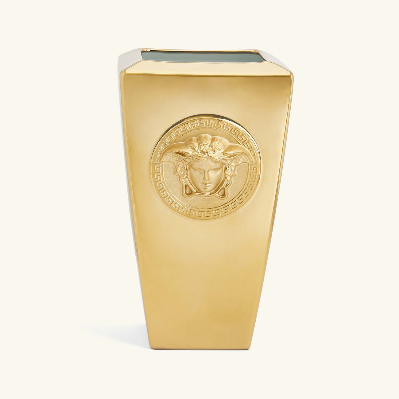 Medusa Vase Medium Gold versace medusa vase medium gold